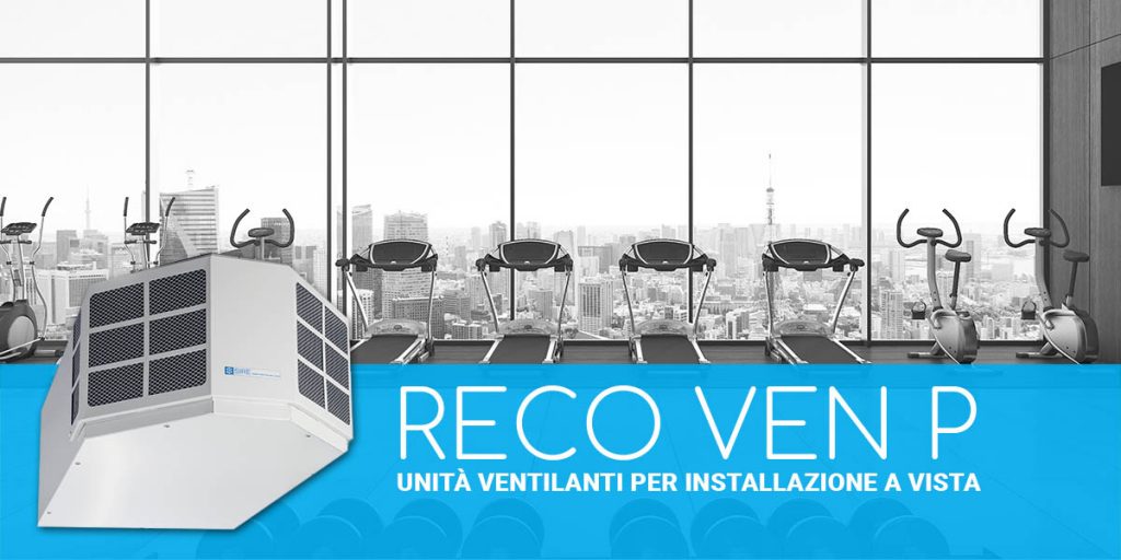 Unità ventilanti per installazione a vista