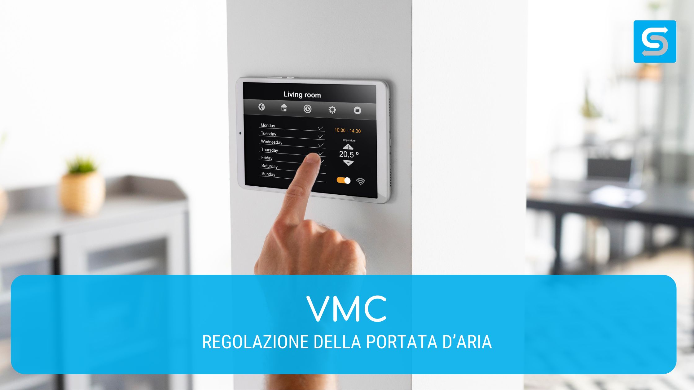 VMC regolazione della portata d'aria