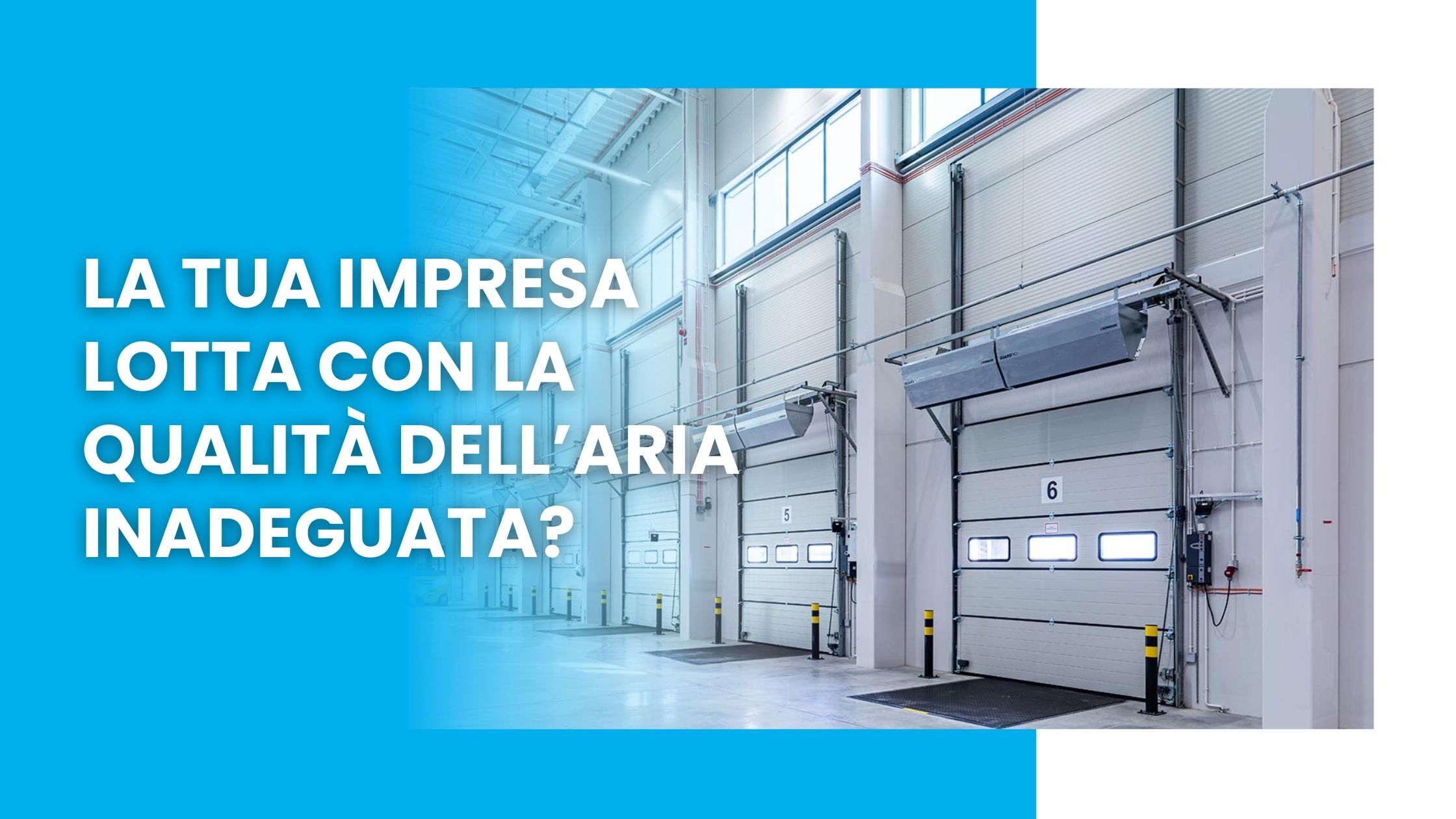 La tua impresa lotta con la qualità dell’aria inadeguata
