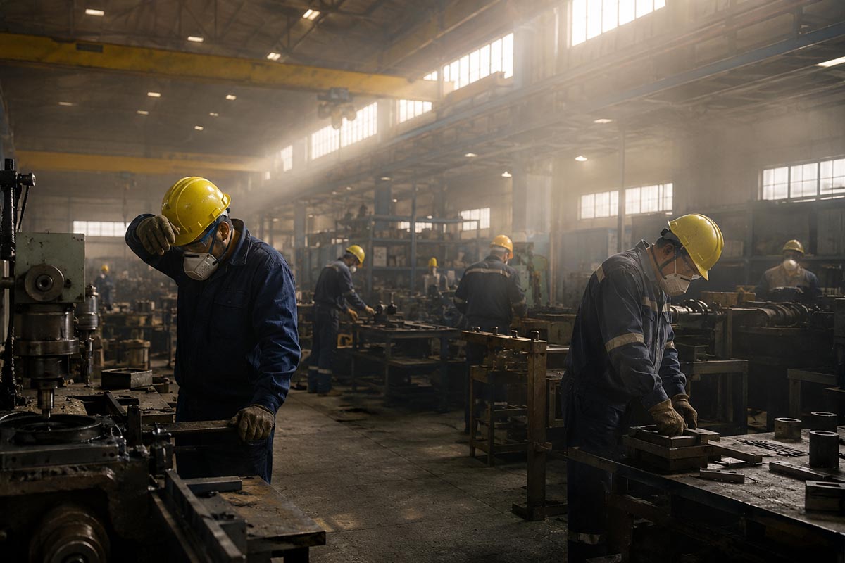qualità aria ambiente produttivo operai